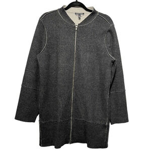 Eileen Fisher Merino Wool Coat / Size-Small Petite ￼